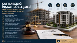 kat karşılığı inşaat sözleşmesi - yerlikaya hukuk bürosu